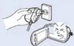 SAMSUNG HMX-S10BN - safety information - 8