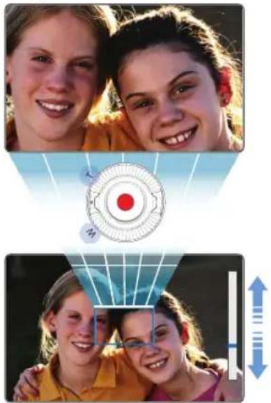 SAMSUNG HMX-Q100UN - To zoom out - 1