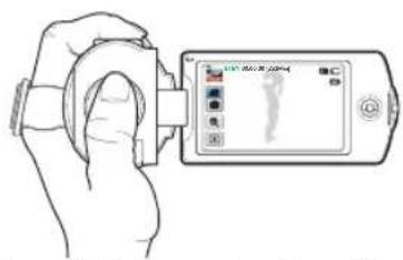 SAMSUNG HMX-Q200TN - 180° Switch grip - 2