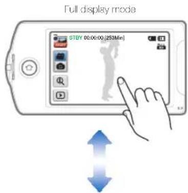 Full display mode STBY 00:00:00 [258Min]