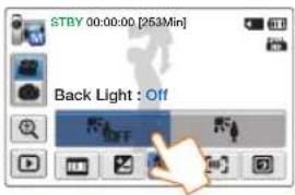 STBY 00:00:00 [253Min] Back Light : Off
