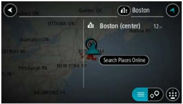 Madbury ON Quebec QC Boston OTTAWA ON Brampton ON ETROIT MI Pittsburgh PA RICHMOND VA Boston (center) 12 Hafmax NS BOCS MA NEW YORK NY Search Places Online