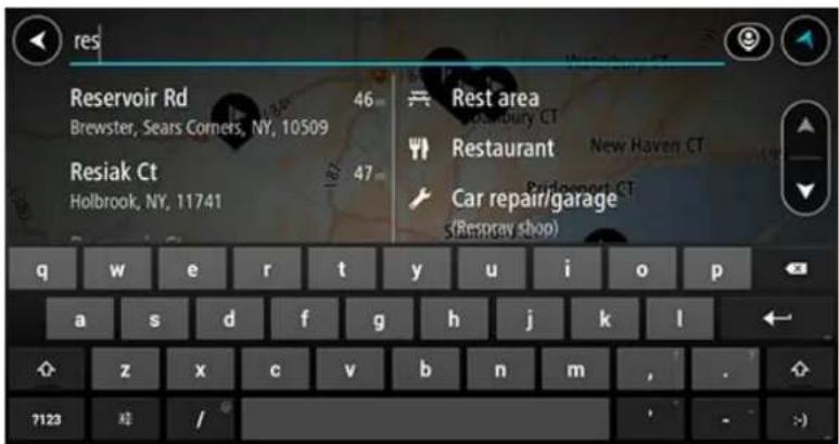res Reservoir Rd 46- Brewster, Sears Corners, NY, 10509 Resiak Ct 47- Holbrook, NY, 11741 Rest area New Haven CT Restaurant Car repair/garage (Respray shop) q w e r t y u i o p a s d f g h j k l z x c v b n m , . 7123 / - >