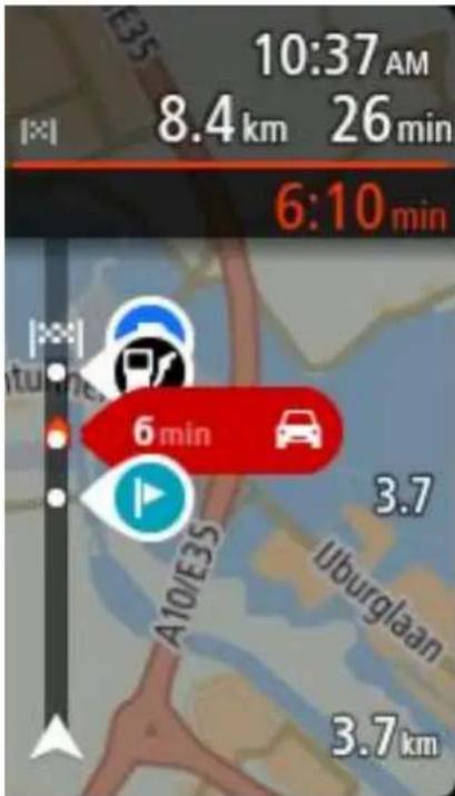 10:37 AM 8.4 km 26 min 6:10 min 6 min 3.7 A10/E35 Uburglaan 3.7 km