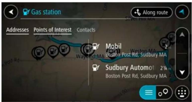 Gas station Along route Addresses Points of Interest Contacts Mobil 2 Wayland MA Boston Post Rd, Sudbury MA Sudbury Automot 2¼m Boston Post Rd, Sudbury MA