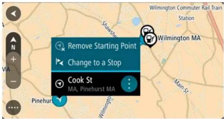 Remove Starting Point Change to a Stop Cook St MA, Pinehurst MA
