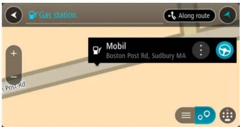 Gas station Along route Mobil Boston Post Rd, Sudbury MA