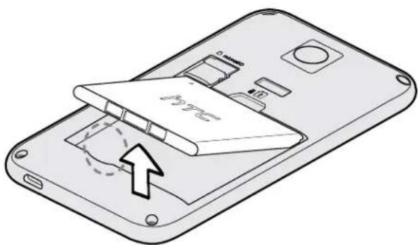 HTC Desire 512 - Removing the battery - 1