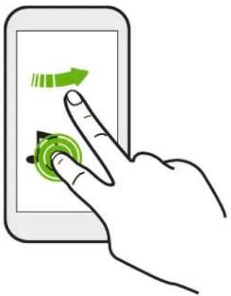 HTC Desire 512 - Press and flick - 1