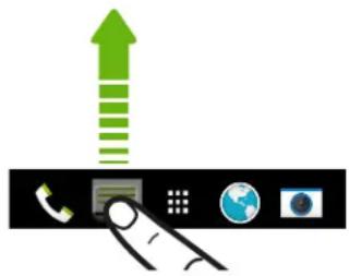HTC Desire 512 - Launch bar - 1