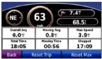 GARMIN nüvi 800 - Map Page - 2