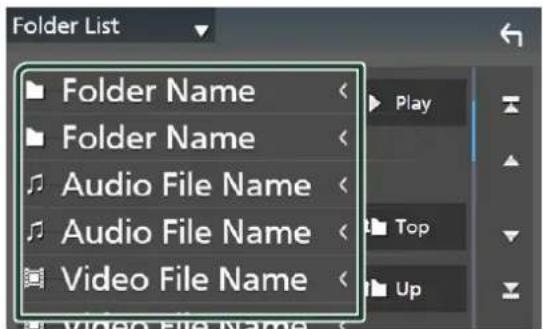 Folder List Folder Name Folder Name Audio File Name Audio File Name Video File Name