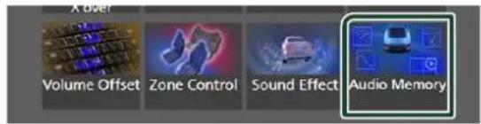 X over Volume Offset Zone Control Sound Effect Audio Memory