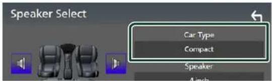 Speaker Select Car Type Compact Speaker Ainch
