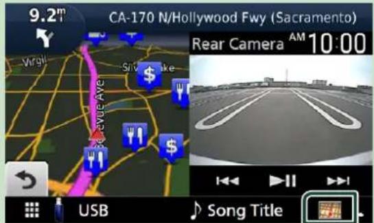 9.2m CA-170 N/Hollywood Fwy (Sacramento) Virti Silo Ave $$ Rear Camera AM 10:00 USB Song Title