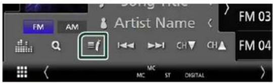FM AM Artist Name FM 03 FM 04 MC ST DIGITAL