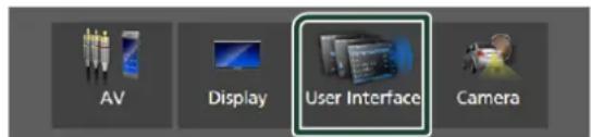 AV Display User Interface Camera