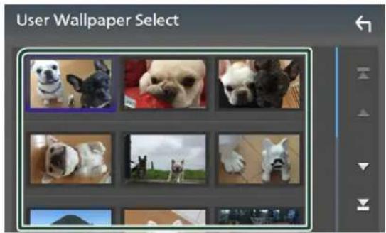 User Wallpaper Select