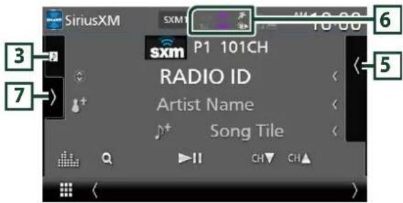 SiriusXM SXM 10:00 P1 101CH RADIO ID Artist Name Song Tile 3 7 5