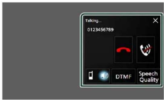 Talking... 0123456789 DTMF Speech Quality
