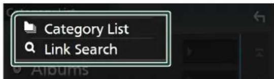 Category List Link Search