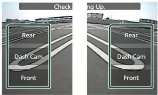 Check Rear Dash Cam Front Up. Rear Dash Cam Front