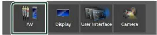 AV Display User Interface Camera