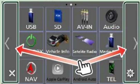 USB SD AV-IN Audio NAV Vehicle Info Satellite Radio Media Apple CarPlay Android Auto TEL