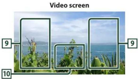 Video screen 9 10 9