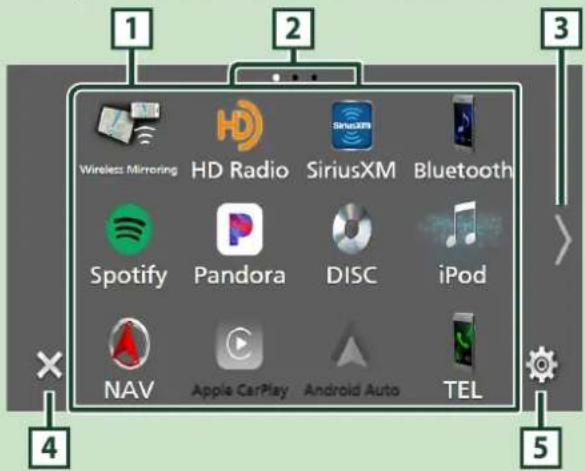 Wireless Mirroring HD Radio SiriusXM Bluetooth Spotify Pandora DISC iPod NAV Apple CarPlay Android Auto TEL