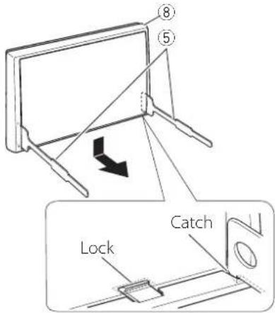 ⑧ ⑤ Lock Catch