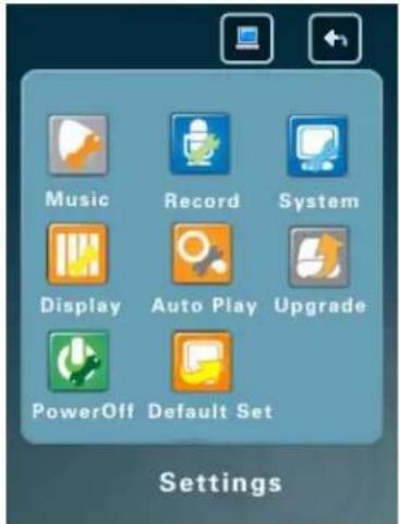 CURTIS MPK8854AUK - Chapter 3. Settings - 1
