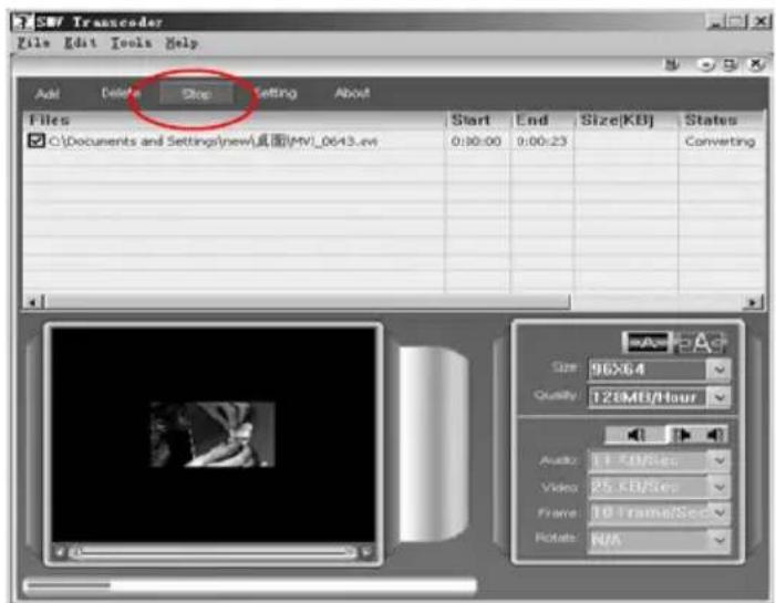 CURTIS MPK4066UK - How to transfer the movie file to SMV format by Video2smv.exe process - 4