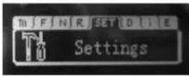 CURTIS MP3257B - Menu settings - 1