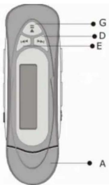 CURTIS MP514 - MP3 Player Controls - 1