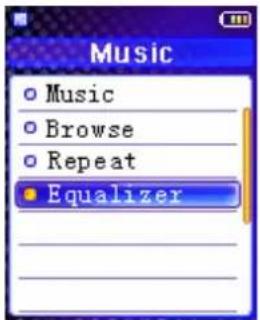 CURTIS MPK2050 - - Equalizer settings - 1