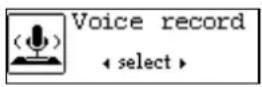 CURTIS MP4212 - Voice record - 1