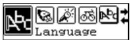 CURTIS MP4212 - Language set - 1