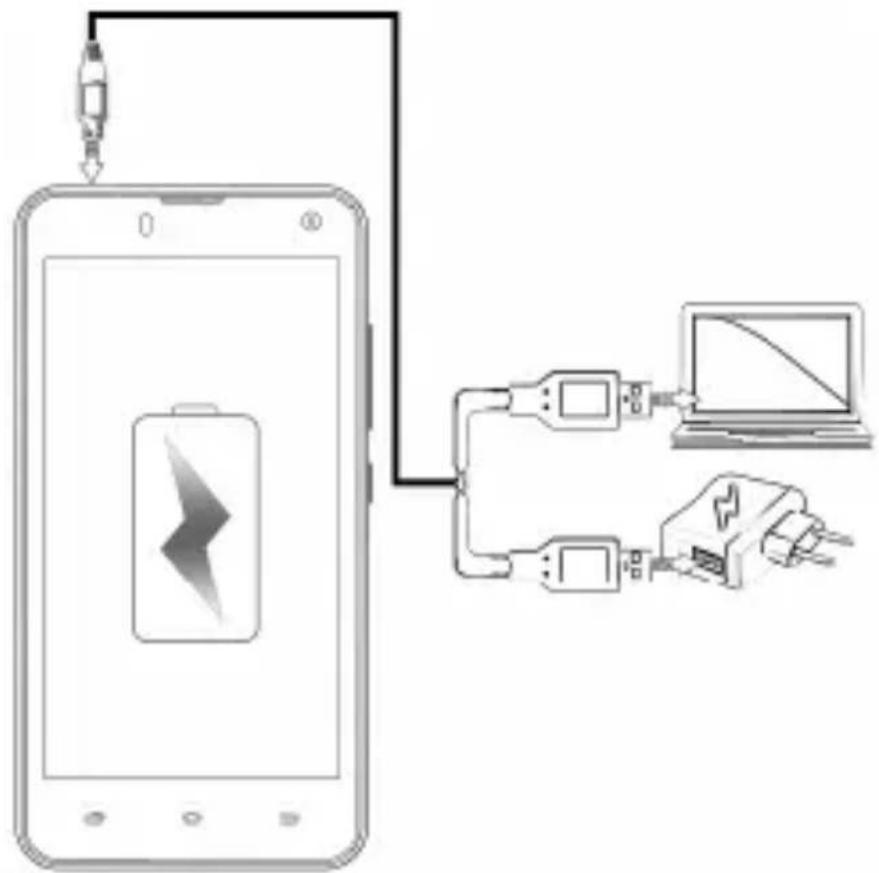 Micromax Bolt Q339 - Charging the Battery - 1