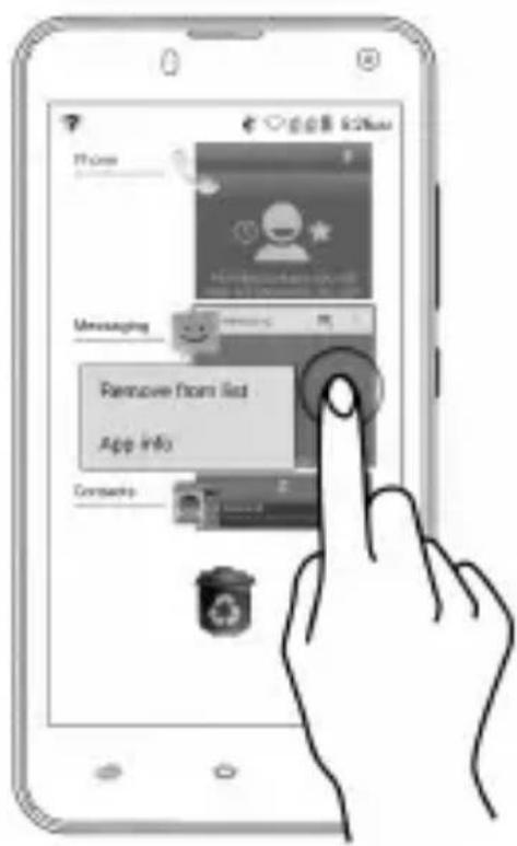 Micromax Bolt Q339 - Recent Apps - 2
