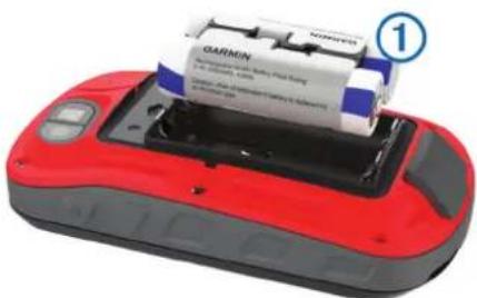 GARMIN Oregon 725T - Installing the NiMH Battery Pack - 1