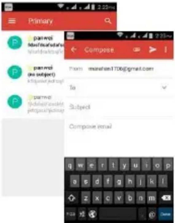Primary P pan rwi dusfucafudar yihundraufug P pan rwi no subject) kifijwai jedtagj P pan rwi jedlajr@nciab phipuayjedlajr P Compose email q w e r t y u i o p a c d f g h j k l z x c v b n m T23 Dense