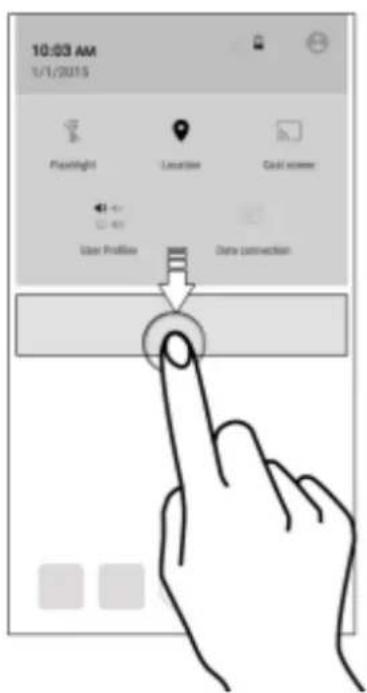 10:03 AM 1/1/2015 Flashlight Location Cash screen User Profile Data connection