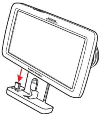 MAGELLAN RoadMate 9165T - Adjusting the Mount for Optimum Viewing - 1