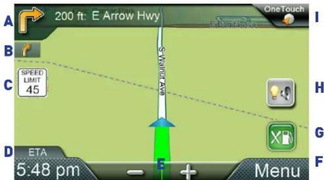 200 ft: E Arrow Hwy OneTouch SWEETLIVE E 5:48 pm - + Menu