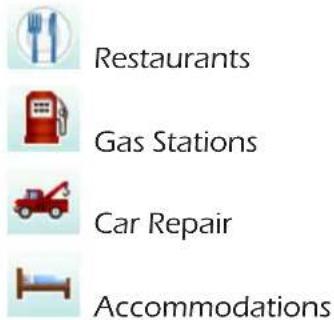 Restaurants Gas Stations Car Repair Accommodations