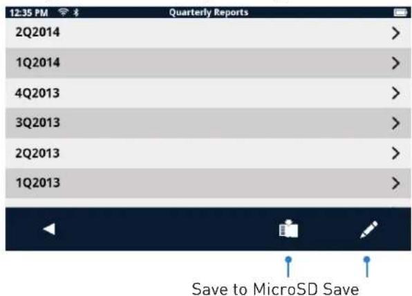 12:35 PM Quarterly Reports 2Q2014 1Q2014 4Q2013 3Q2013 2Q2013 1Q2013 Save to MicroSD Save