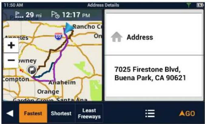 11:50 AM Address Details 29 mi 12:17 PM Rancho Co Angeles + - owney Compton Anaheim Orange Garden Grove Santa Ana Address 7025 Firestone Blvd, Buena Park, CA 90621 Fastest Shortest Least Freeways