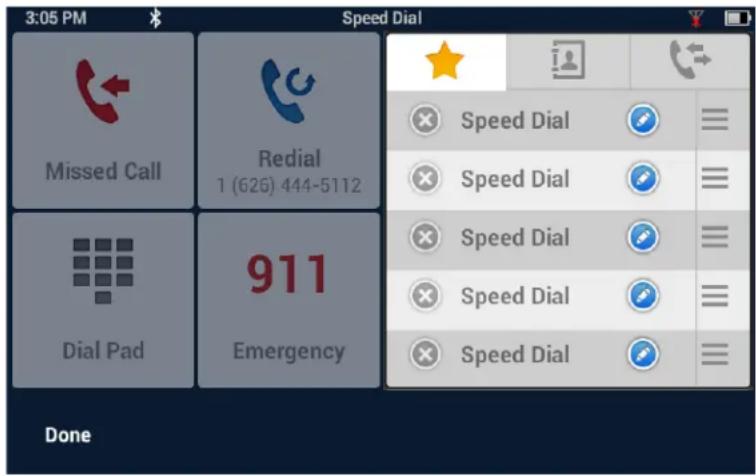 3:05 PM Speed Dial Missed Call Redial 1 (626) 444-5112 Dial Pad 911 Emergency Done