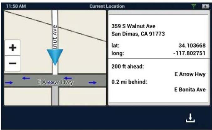 11:50 AM Current Location 359 S Walnut Ave San Dimas, CA 91773 lat: 34.103668 long: -117.802751 200 ft ahead: E Arrow Hwy 0.2 mi behind: E Bonita Ave